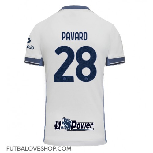 Dres Inter Milan Benjamin Pavard #28 Preč 2024-25 Krátky Rukáv